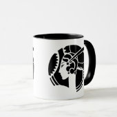 Mug Lady Art déco (Devant droit)