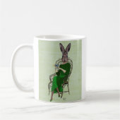 Mug Lady Bella Rabbit Prendre du thé 3 (Gauche)