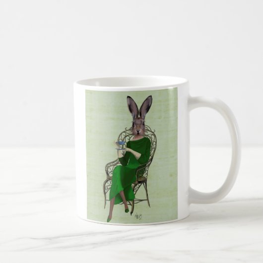 Mug Lady Bella Rabbit Prendre du thé 3 (Droite)