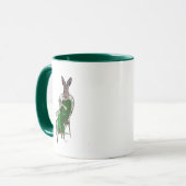 Mug Lady Bella Rabbit Prendre du thé 4 (Devant gauche)