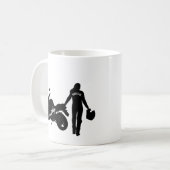 Mug Lady BIKER  (Devant gauche)