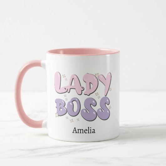 Mug Lady Boss Retro (Gauche)