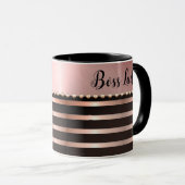 Mug Lady Boss Rose Épais (Devant droit)