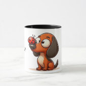 Mug Lady Bug Dachshund (Centre)