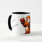 Mug Lady Bug Dachshund (Devant gauche)