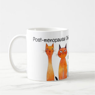Mug Lady de chat sans enfant post-ménopause pour Kamal