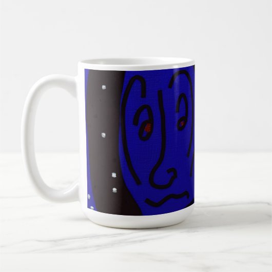 Mug Lady in Wintertime (Gauche)