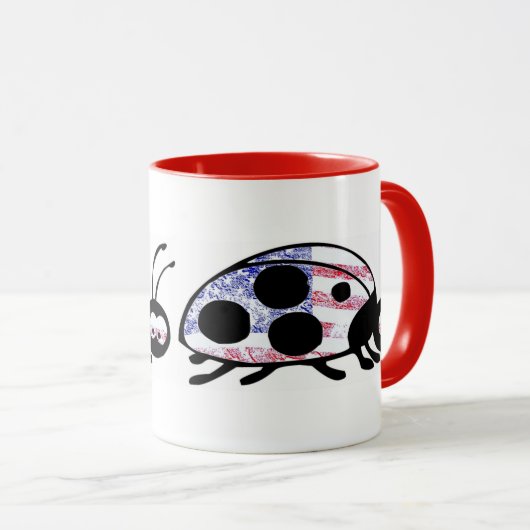 Mug Lady Liberty Bug (Devant droit)
