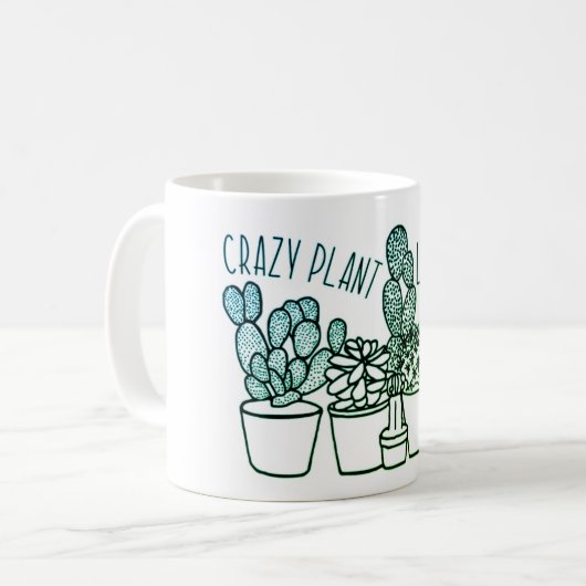 Mug Lady Mug, Plante folle (Devant gauche)