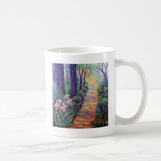 Mug Lady Slippers on the Path (Droite)