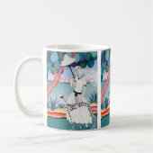 Mug Lady with Dalmatian Dog - Helen Dryden (Gauche)