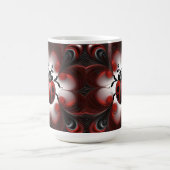Mug Ladybird Fractal Art Design, (Centre)