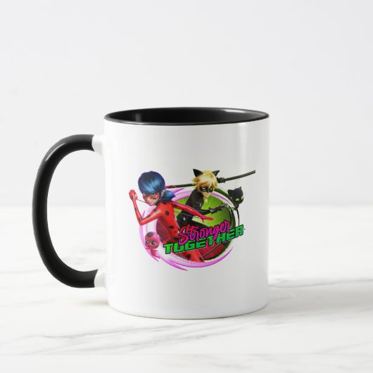 Mug Ladybug & Cat Noir | Ensemble plus fort (Gauche)