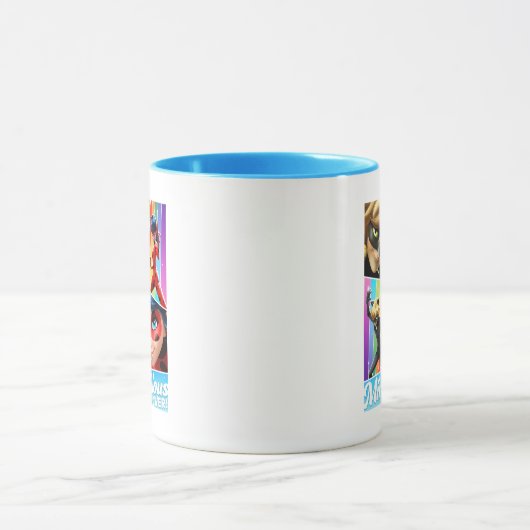 Mug Ladybug & Cat Noir | Puissance Miraculeuse ! (Centre)