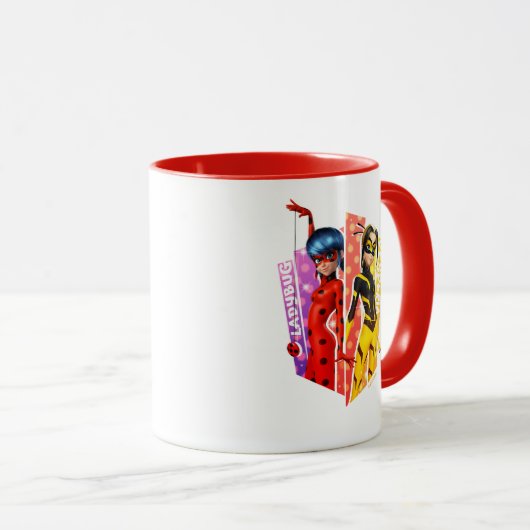 Mug Ladybug et Vesperia Graphic (Devant droit)
