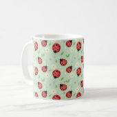 Mug Ladybug Flower Pattern (Devant gauche)