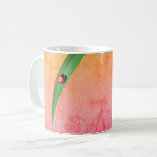 Mug Ladybug Leaf (Devant gauche)