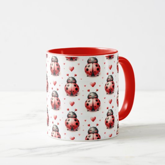Mug Ladybug Love (Devant droit)