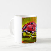 Mug Ladybug Painting - Gift for Insect Lovers (Devant gauche)