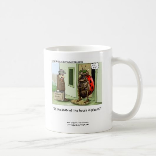 Mug Ladybug Questions Bande Dessinée Sur la Qualité Ta (Droite)