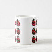 Mug Ladybug Red Black Insect Ladybug (Centre)