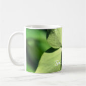 Mug Ladybug Sur Fleur De Dogwood Personnalisé (Gauche)