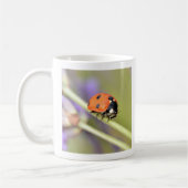 Mug Ladybug sur la tige de la fleur de lavande (Gauche)