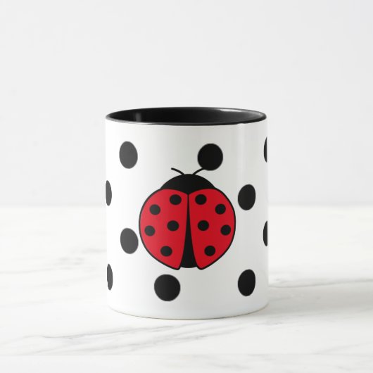 Mug Ladybugs et pois (Centre)
