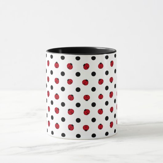 Mug Ladybugs et pois (Centre)