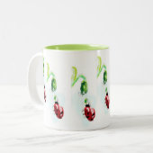 Mug : Ladybugs Fleurs nord-américaines (Devant gauche)