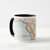 MUG L'AFRIQUE : CARTE, 1894 (Devant gauche)