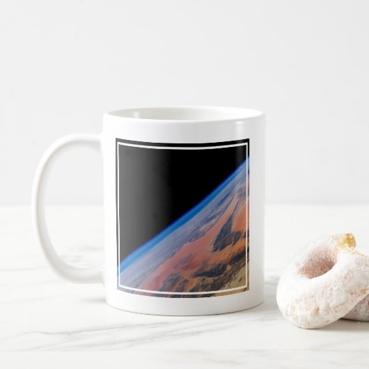 Mug L'Afrique Du Nord Et Le Vaste Désert Libyen. (Avec donut)