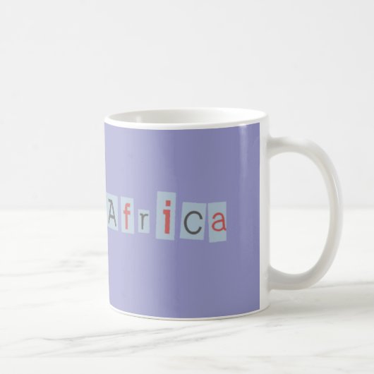 Mug L'Afrique du Sud (Droite)