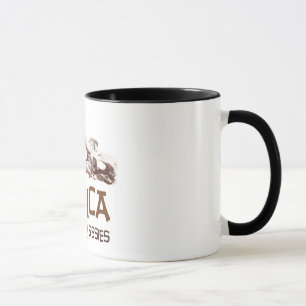 Mug L'Afrique n'est pas pour des poules mouillées :