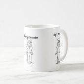 Mug L'âge est juste un nombre (Devant droit)