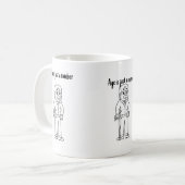 Mug L'âge est juste un nombre (Devant gauche)
