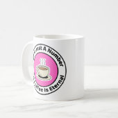 Mug L'Âge Est Juste Un Nombre Anniversaire (Devant gauche)
