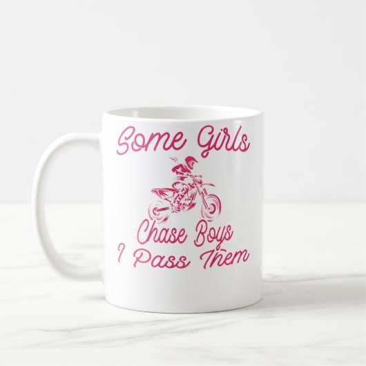 Mug L'âge Ne Motocross Course Moto (Gauche)
