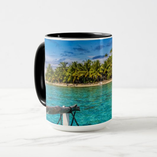 Mug Lagon de Bora Bora (Devant gauche)