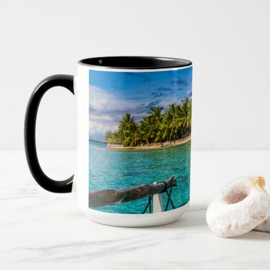 Mug Lagon de Bora Bora (Avec donut)
