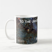 Mug Lagoon nebula nom personnalisé astronomie (Gauche)