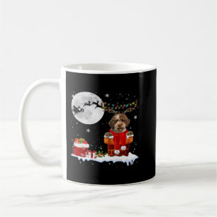 Mug Lagotto Romagnolo Jeu d'Arbre de Noël Lumières Pyj