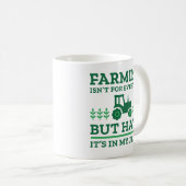 Mug L'agriculture n'est pas pour tout le monde (Devant droit)