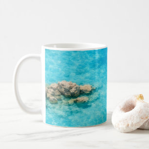 Mug Lagune d'eau océanique turquoise