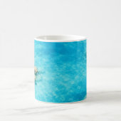 Mug Lagune d'eau océanique turquoise (Centre)