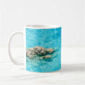 Mug Lagune d'eau océanique turquoise (Gauche)