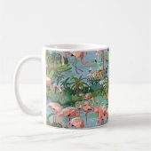 Mug Lagune rose de Flamants roses (Gauche)