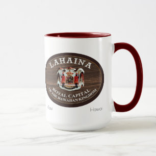 Mug Lahaina - Capitale royale du Royaume d'Hawaï
