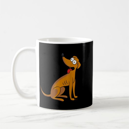 Mug L'aide de petit chien de Noël heureux des Simpsons (Gauche)