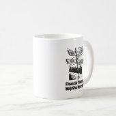 Mug L'aide de planificateurs financier donnent des (Devant droit)